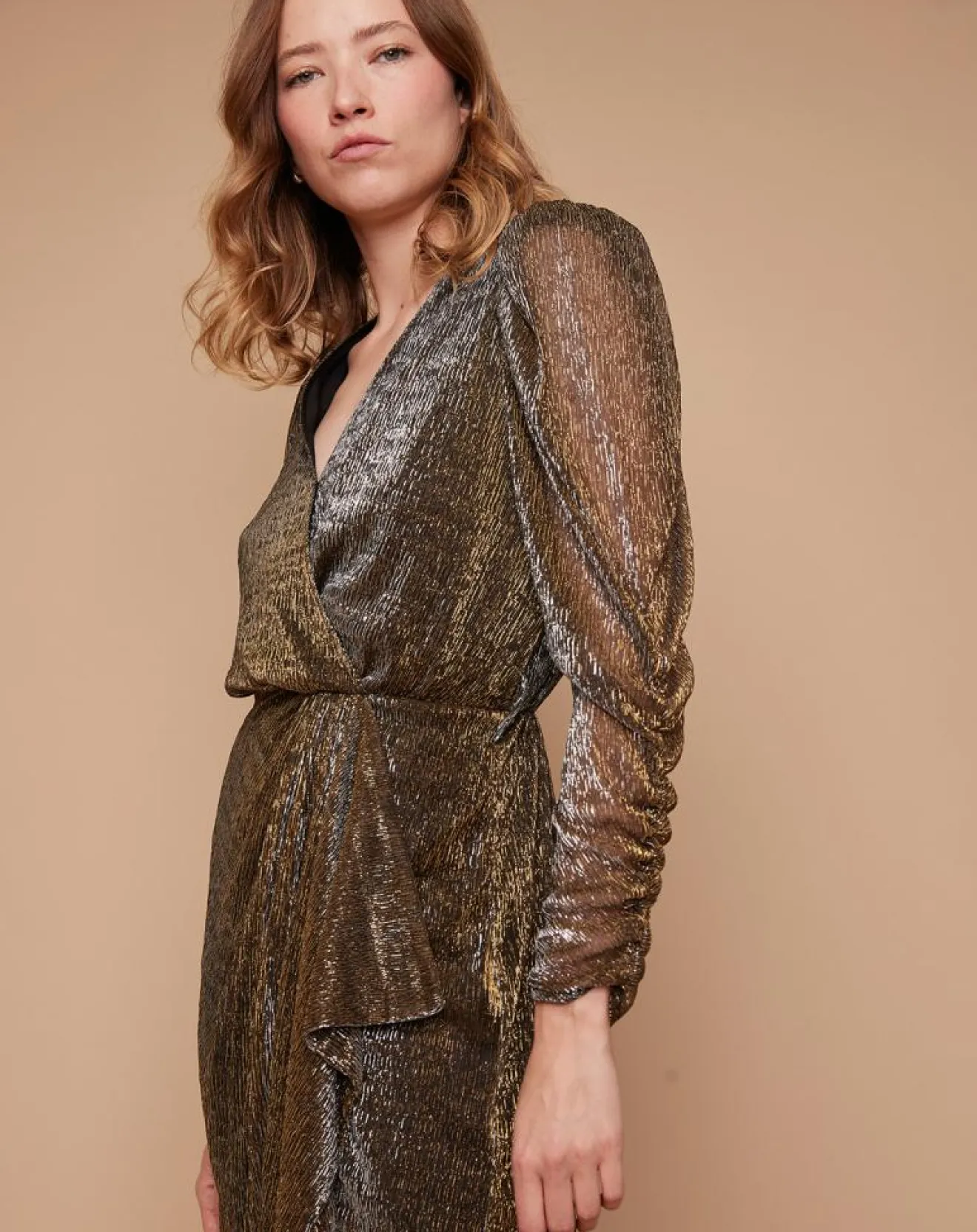 Hot Louizon Robe Heroes grise