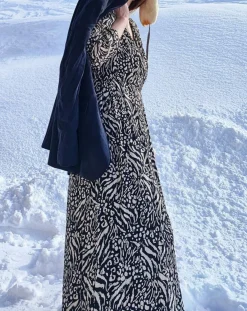 Clearance See u Soon Robe imprimée Alix noire