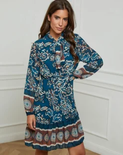 Sale Alice & Charlotte Robe imprimée mi-longue Charlie canard