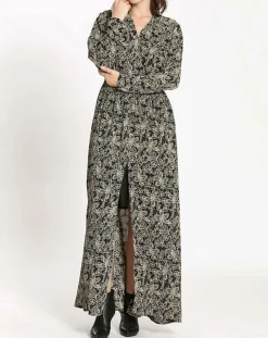 Discount See u Soon Robe imprimée Noémie noire