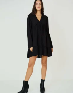 Femme See u Soon Robe Jade noire