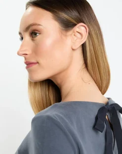 Outlet Marc O'Polo Robe Jersey bleu foncé