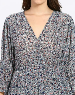 Online See u Soon Robe Jodie bleu marine