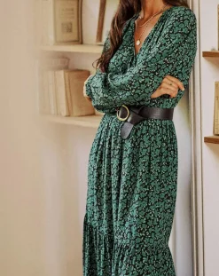 Femme Garance Paris Robe Karol verte