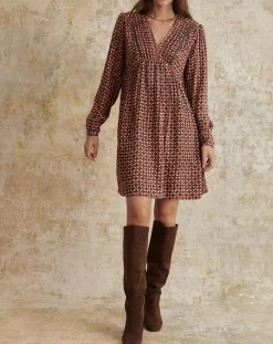 Best Garance Paris Robe Kate marron