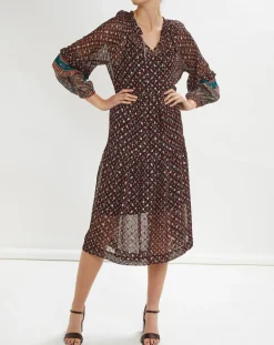 Femme Stella Forest Robe longue Inès rouge