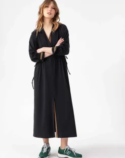Outlet Indies Robe Longue Rhea noire