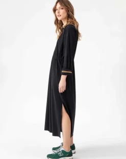 Outlet Indies Robe Longue Rhea noire