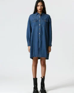 Outlet The Korner Robe Lucie bleue