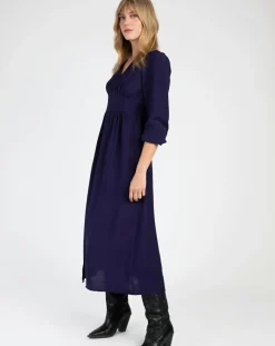 An'ge Robe Maelou navy