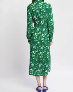 Femme An'ge Robe Mantra poppy vert