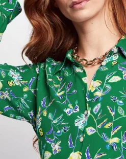 Femme An'ge Robe Mantra poppy vert