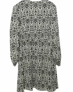 Femme See u Soon Robe Mariam imprimée noire