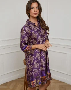 Femme Alice & Charlotte Robe Marine violette