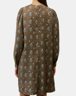 New Marc O'Polo Robe medium imprimée marron