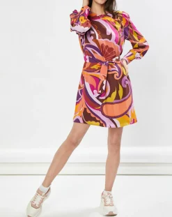 Femme La Petite Etoile Robe Messer psyché multicolore