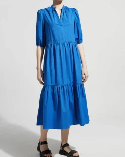 Sale Garance Paris Robe Nahe bleu vif