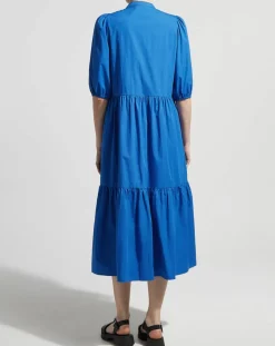 Sale Garance Paris Robe Nahe bleu vif