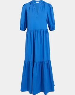 Sale Garance Paris Robe Nahe bleu vif