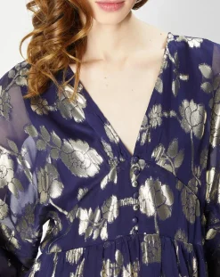 Femme La Petite Etoile Robe Nida marine