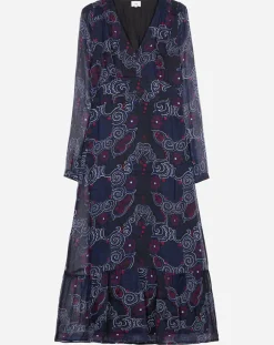 Sale An'ge Robe Oclande hilda bleu