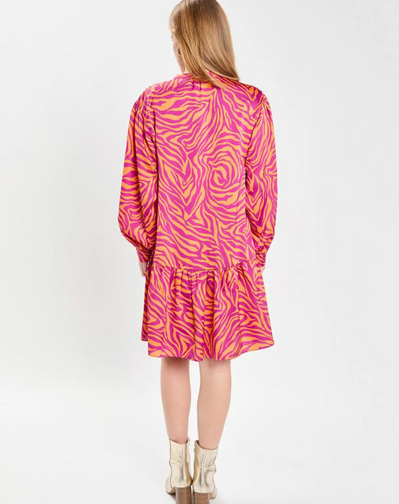 Femme Galeries Lafayette Robe Oversize Sirop 2 orange/violet