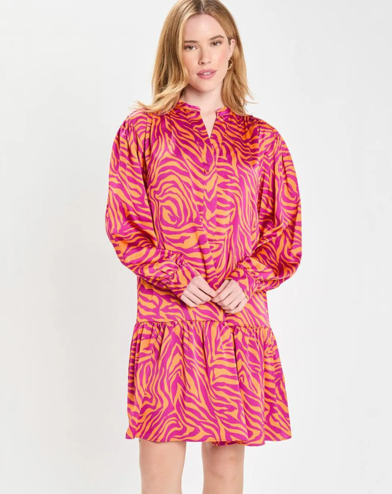 Femme Galeries Lafayette Robe Oversize Sirop 2 orange/violet