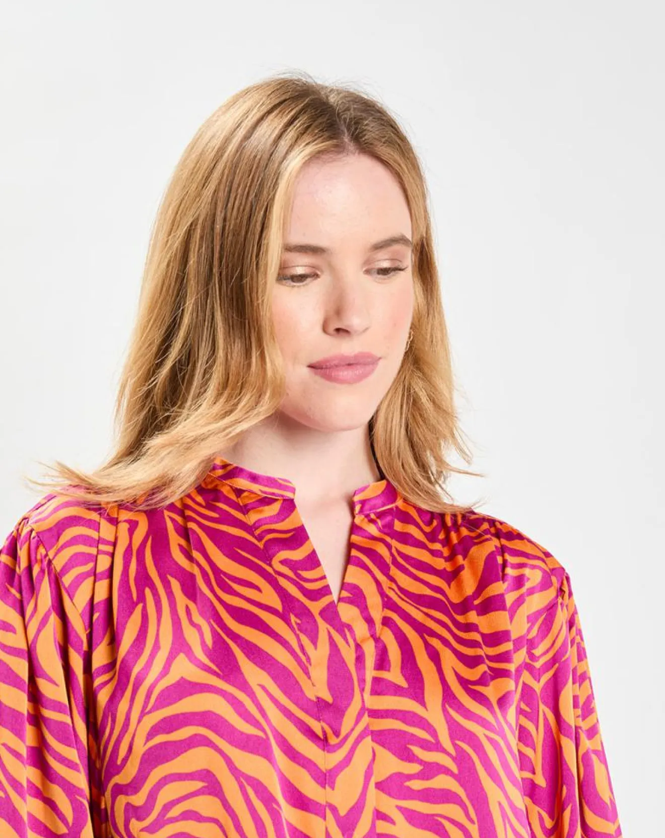 Femme Galeries Lafayette Robe Oversize Sirop 2 orange/violet