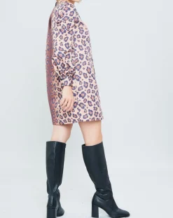 Online Manoush Robe Panther léopard marron