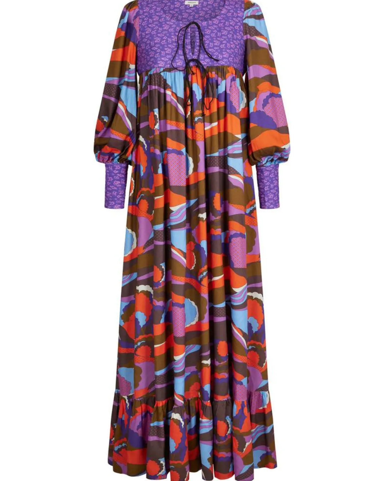 Best Manoush Robe Purple Country print lila