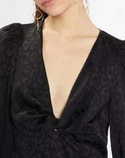 Femme Zapa Robe Rabira noire