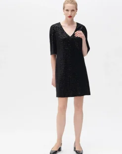 Discount Caroll Robe Rafaela noire