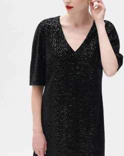 Discount Caroll Robe Rafaela noire