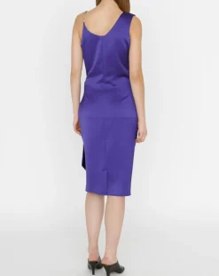 Femme Zapa Robe Rahama bleue