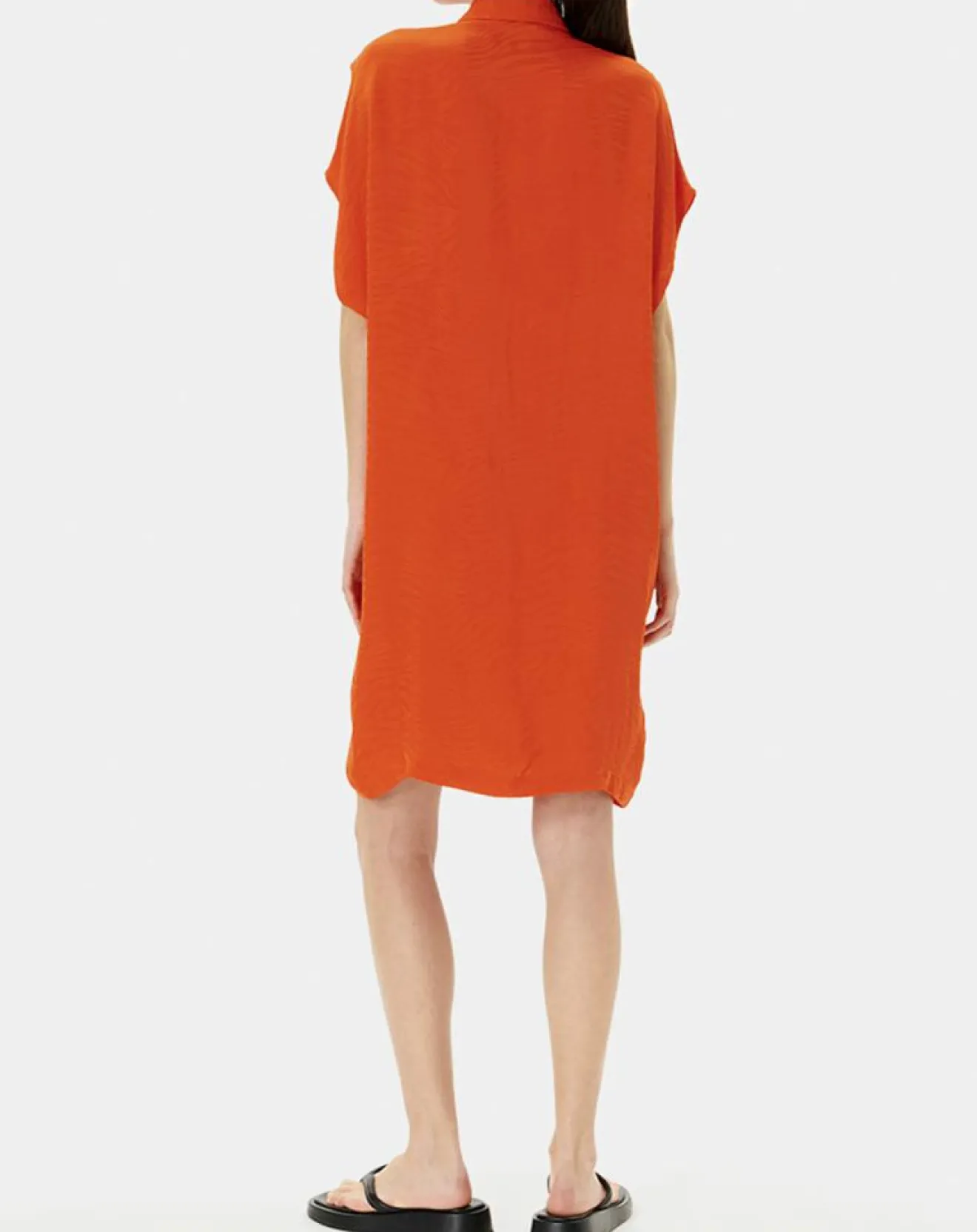 Femme Zapa Robe Ratela motifs ton sur ton orange