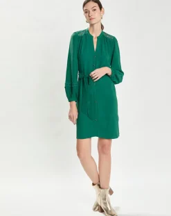Online La Petite Etoile Robe Rea verte