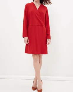 Femme Hartford Robe Regard rouge