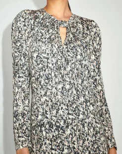 Femme Zapa Robe Riagan imprimée noire