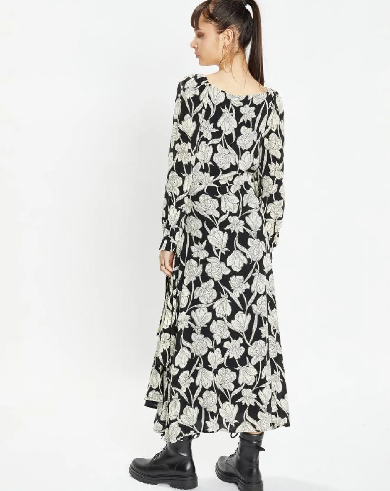 Femme Zapa Robe Rilana noire