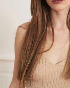 Femme La Petite Francaise Robe Rina beige