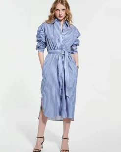 Femme Zapa Robe Riverside rayures