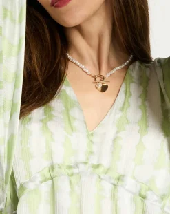 Sale Zapa Robe Rokhya imprimée vert päle