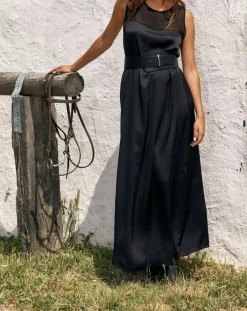 Hot Lauren Vidal Robe Romy noire