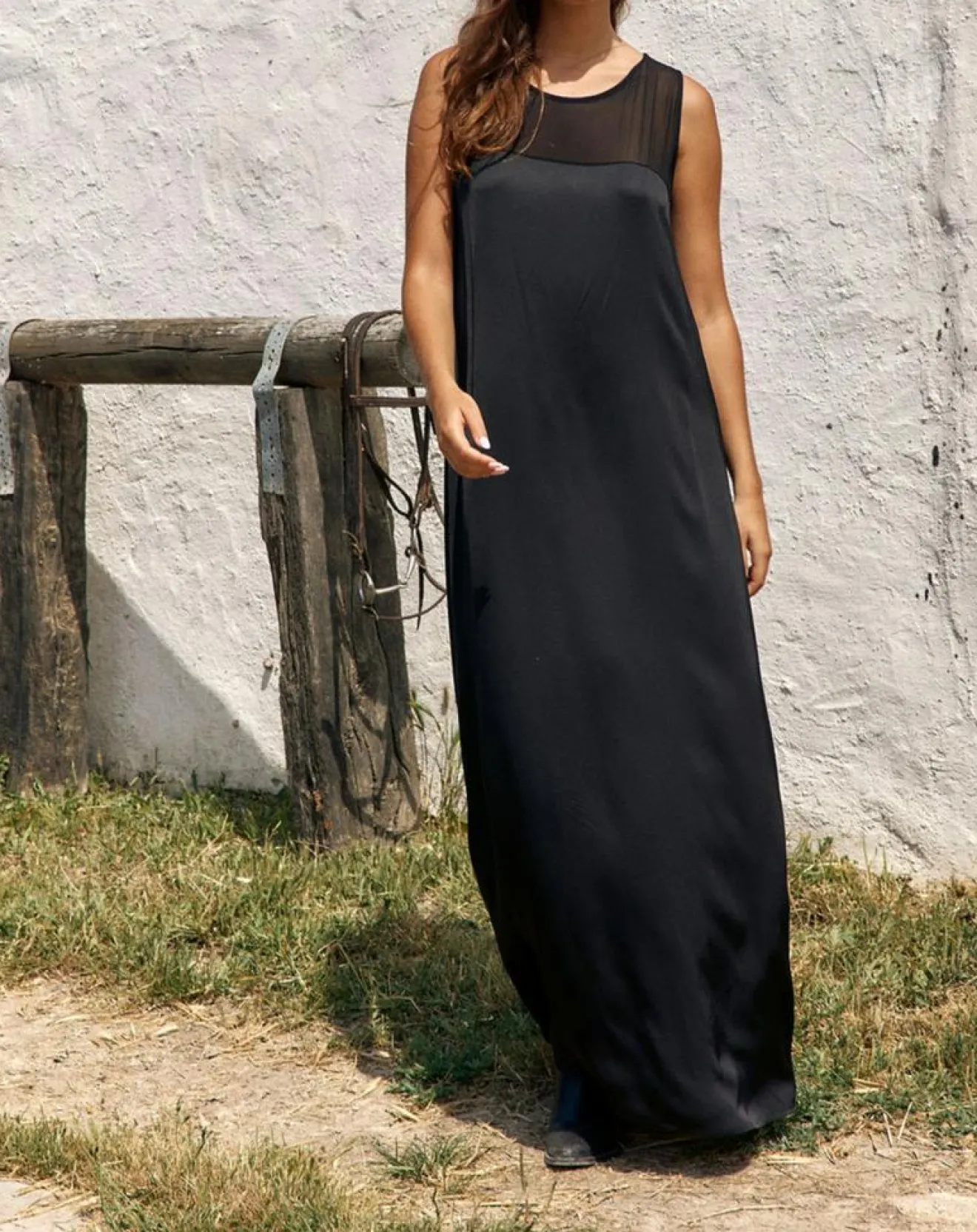 Hot Lauren Vidal Robe Romy noire