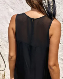 Hot Lauren Vidal Robe Romy noire