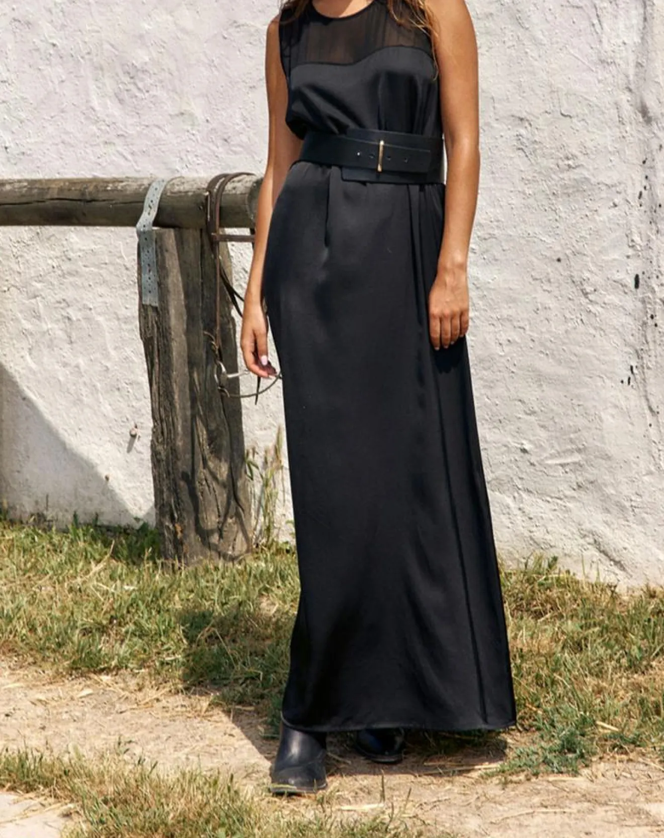 Hot Lauren Vidal Robe Romy noire