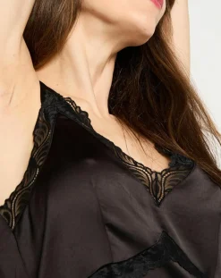 Femme Zapa Robe Rudy noire