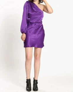 Outlet See u Soon Robe satinée Romane purple