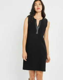 Femme Lauren Vidal Robe Store noire