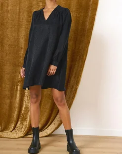 New Garance Paris Robe Tacha noire